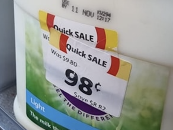 Coles supermarket shopper’s outrage after popular milk buy spikes1