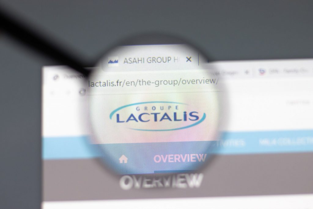 Lactalis corporate logo (Credit: Postmodern Studio / Shutterstock.com)