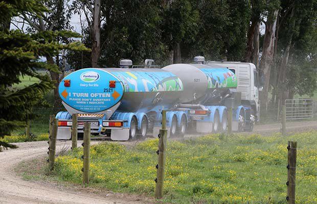 Dairy giant Fonterra relies heavily on dry ice for its air-freight products.