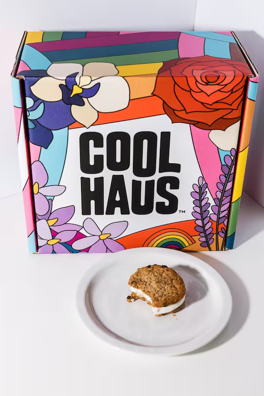 Brave Robot and Coolhaus collaborated on this ice cream sandwich, which uses ingredients from Perfect Day. 