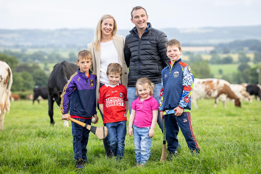 The Fitzgerald family run the Clonnoe Farm in Ballynoe, Ireland. 