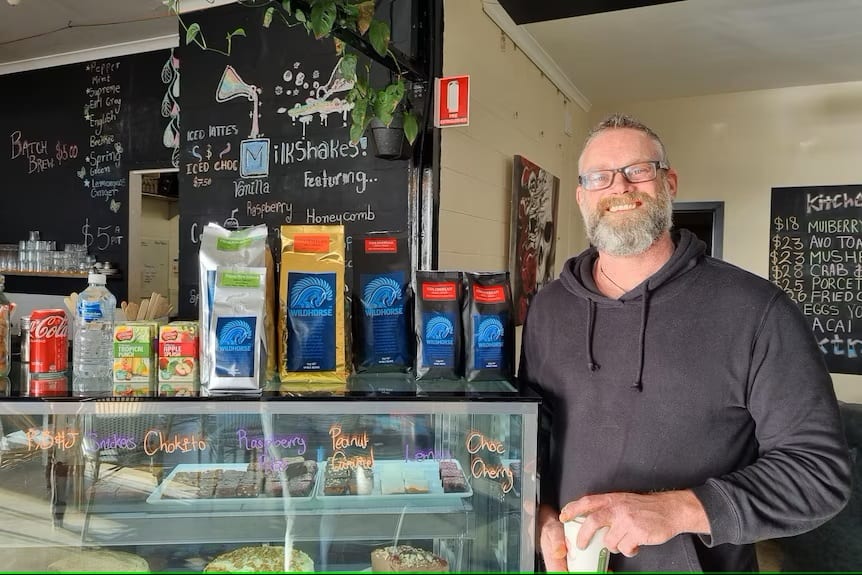 Caffeine Method owner Nathan Stott said he appreciated the tough job dairy farmers had.