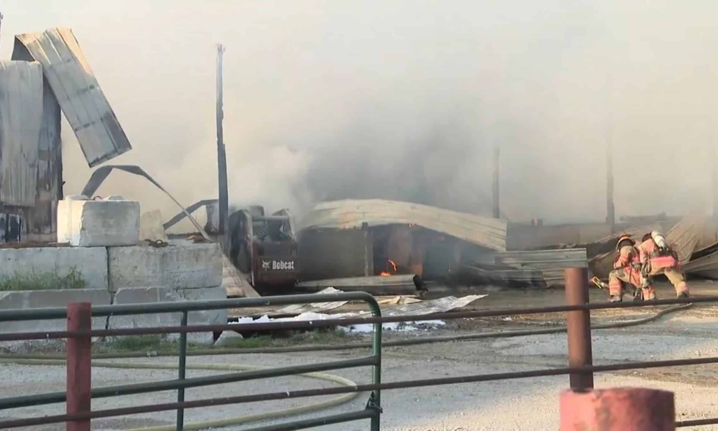 Barn on MU dairy farm considered total loss after fire