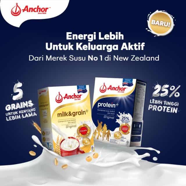 Fonterra Indonesia releases Anchor Milk & Grain and Anchor Protein+
