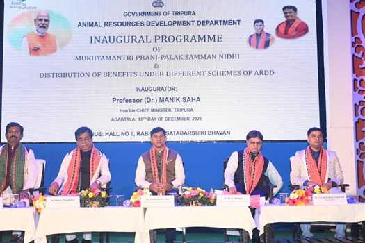 Tripura launches innovative support schemes for animal rearing