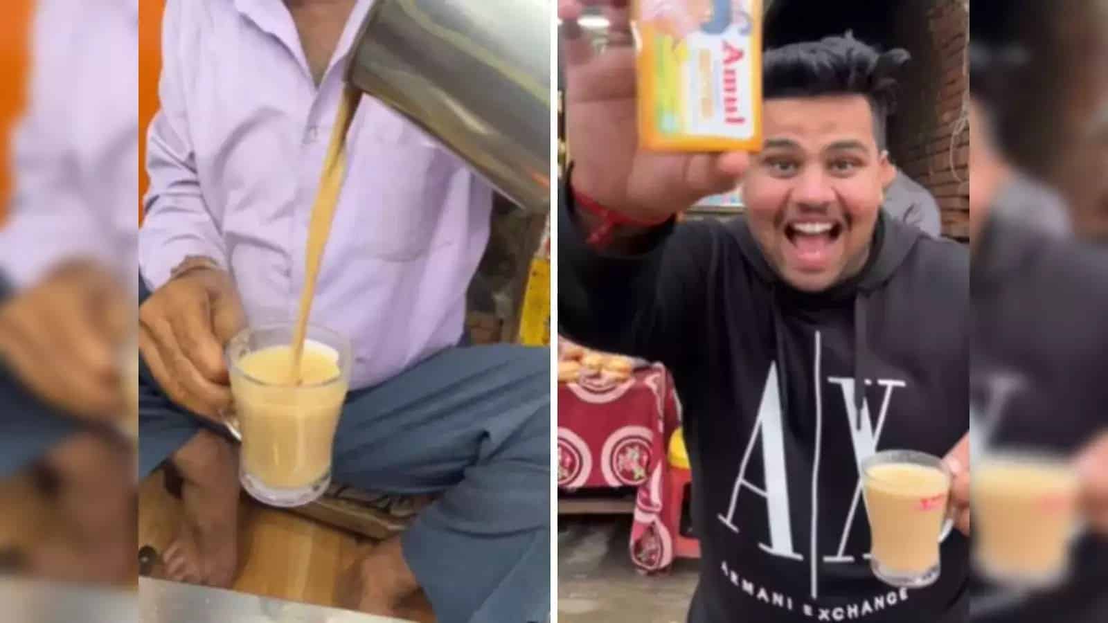 Amul Butter in your chai Yes Amritsar tea stall ignites online debate